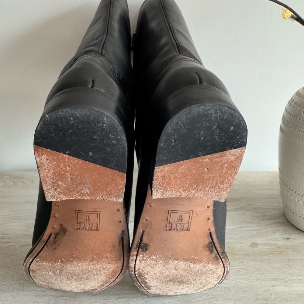 Frye Melissa Buckle Boot Extended Calf - Picture 7 of 10